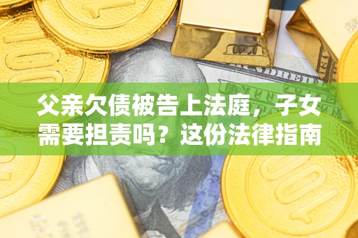 武汉父亲欠债被告上法庭，子女需要担责吗？这份法律指南必须看完