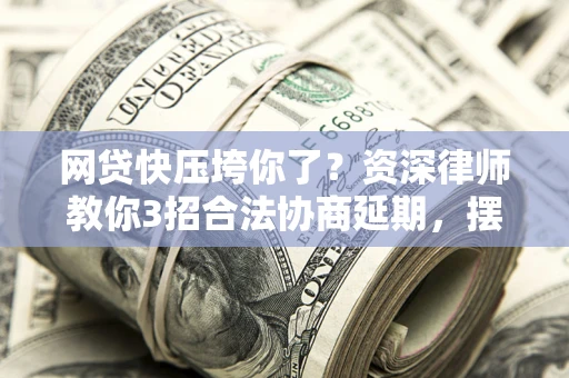 武汉网贷快压垮你了？资深律师教你3招合法协商延期，摆脱暴力催收！