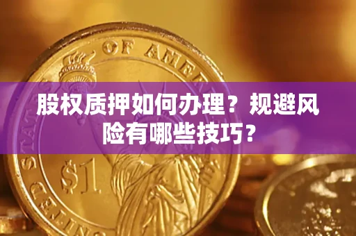 武汉股权质押如何办理？规避风险有哪些技巧？