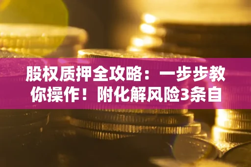 武汉股权质押全攻略：一步步教你操作！附化解风险3条自救法则