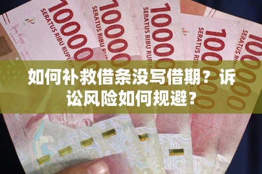 武汉如何补救借条没写借期？诉讼风险如何规避？