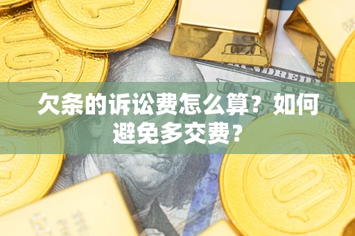 武汉欠条的诉讼费怎么算？如何避免多交费？