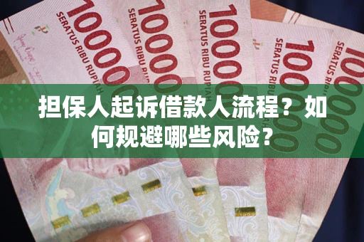武汉担保人起诉借款人流程？如何规避哪些风险？