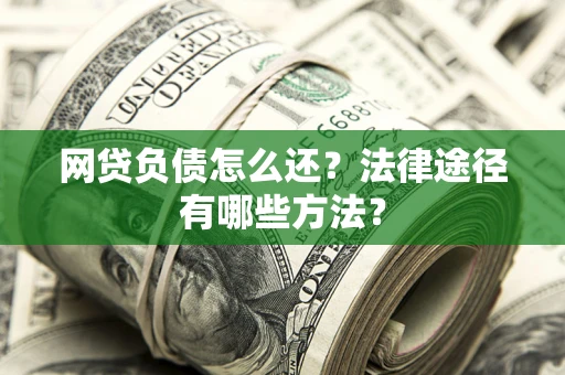 武汉网贷负债怎么还？法律途径有哪些方法？