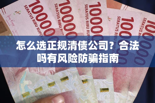 武汉怎么选正规清债公司？合法吗有风险防骗指南